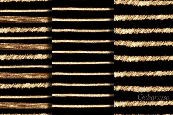 3 Abstract Gold Seamless Patterns. Set 2: Versatile, Luxe & Ready for Real Creative Work