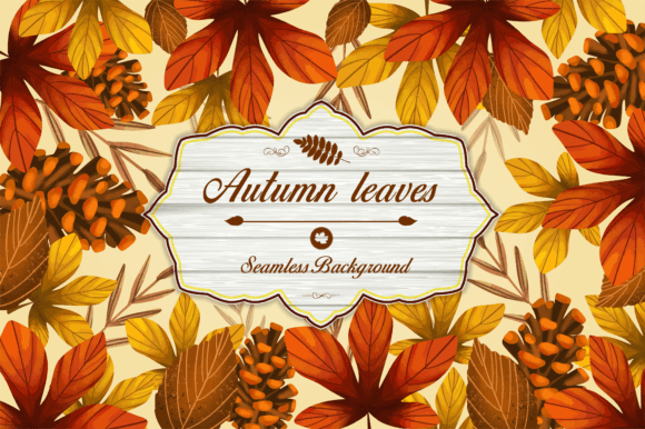 Autumn Leaves Seamless Patterns: A Strategic Resource for Purpose-Driven Design