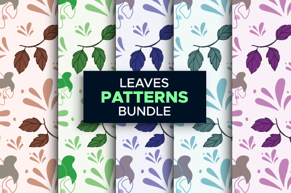 Design with Nature: Why the Leaf Seamless Patterns Bundle Is a Must-Have for Creative Professionals