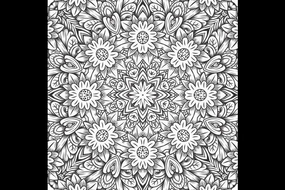 Intricate Patterns to Color