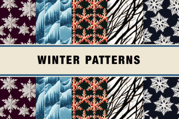 Winter Seamless Patterns – Set of 5: A Practical Evaluation for Designers and Creators